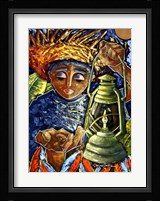 Boy & Lantern Fine Art Print