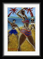 En Luquillo Se Goza Fine Art Print