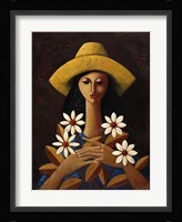 Five Daisies Fine Art Print