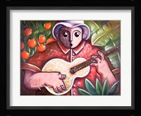 Musician III Framed Print