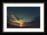 Cypress Sunrise I Framed Print