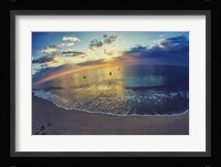 Cypress Sunrise III Framed Print