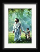 He Leadeth Me Fine Art Print