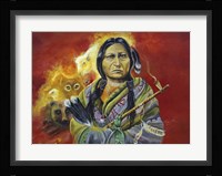 Sitting Bull Peace Pipe Visions Fine Art Print