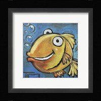 Fish Poster Framed Print