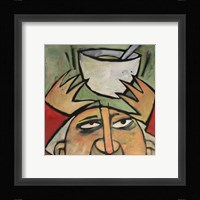 Amazing Brad Soup Jugger Framed Print