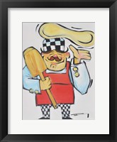 Pizza Chef Fine Art Print