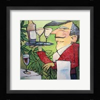 The Wine Steward Framed Print