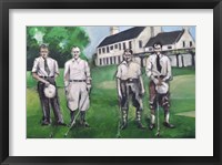 Vintage Golfers Fine Art Print