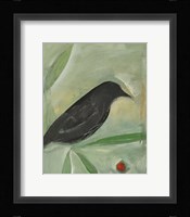 Bird And Berry 1 Framed Print