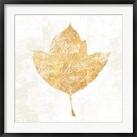 Bronzed Leaf I Fine Art Print