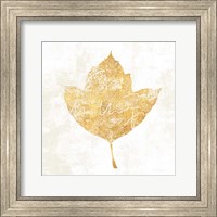 Bronzed Leaf I Fine Art Print