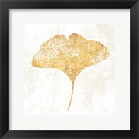 Bronzed Leaf III Framed Print