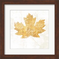 Bronzed Leaf IV Fine Art Print
