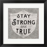 Stay Strong Framed Print