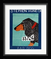 Bad Dog Dachshunc Fine Art Print