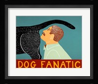 Dog Fanatic Black Fine Art Print