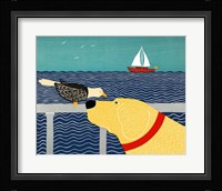 I See A Bird Yellow Fine Art Print