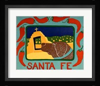 Santa Fe Choc Framed Print