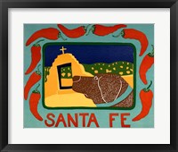 Santa Fe Choc Framed Print