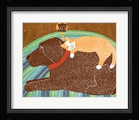 Think A Happy Thought Choc Fine Art Print