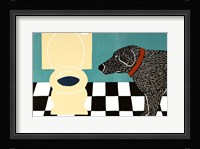 Water Bowl Bad Dog Fine Art Print