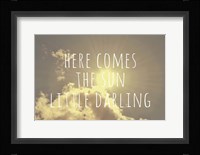 Here Comes The Sun Fine Art Print