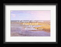 I Need The Sea Fine Art Print