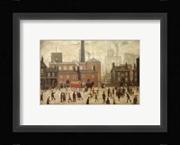 Waiting for the Shops to Open Fine Art Print