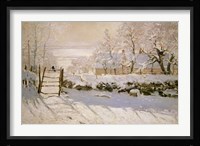 The Magpie, 1869 Fine Art Print