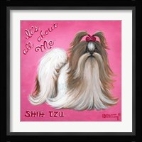 It's All About Me Framed Print
