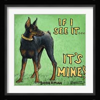 It's Mine Framed Print
