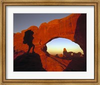 Mountaineering Arches National Park, UT Fine Art Print
