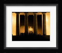 Lincoln Memorial, Washington DC (detail) Fine Art Print