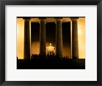 Lincoln Memorial, Washington DC (detail) Fine Art Print