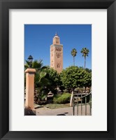 Koutoubia Minaret built by Yacoub el Mansour, Marrakesh, Morocco Fine Art Print