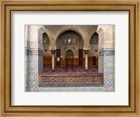 Mihrab of the Bou Inania Madrasa, Fes, Morocco Fine Art Print