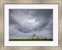 Ballycopeland Windmill, built circa 1800 and still working, Millsile, County Down, Ireland Fine Art Print