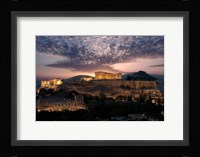 Ruins of a Temple, Athens, Attica, Greece Fine Art Print