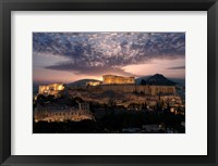 Ruins of a Temple, Athens, Attica, Greece Fine Art Print