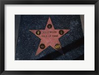 Hollywood Walk of Fame Star, Los Angeles, CA Fine Art Print