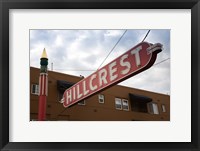 Sign in Hillcrest, San Diego, California Fine Art Print