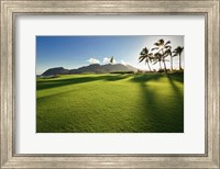 Golf Course, Kauai Lagoons, Kauai, Hawaii Fine Art Print
