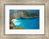 Shipwreck Bay, Zakynthos, Ionian Islands, Greece Fine Art Print