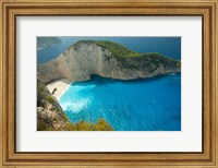 Shipwreck Bay, Zakynthos, Ionian Islands, Greece Fine Art Print