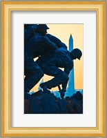 Iwo Jima Memorial at Dusk, Arlington National Cemetery, Arlington, Virginia Fine Art Print
