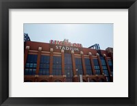 Facade of the Lucas Oil Stadium, Indianapolis, Indiana Fine Art Print