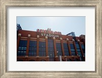 Facade of the Lucas Oil Stadium, Indianapolis, Indiana Fine Art Print