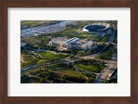 Field Museum and Soldier Field, Chicago, Illinois Fine Art Print