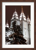 Mormon Temple, Salt Lake City, Utah Fine Art Print